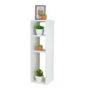 Ver imagem 1 de Mesa de Cabeceira 60x30x15 Pequena Branco Quarto Sala