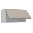 Ver imagem 5 de Armário Aéreo 100% Mdf 60 Cm 1 Porta Basculante Branco/crema Smart Madesa