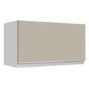 Ver imagem 1 de Armário Aéreo 100% Mdf 60 Cm 1 Porta Basculante Branco/crema Smart Madesa