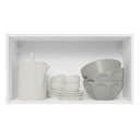 Ver imagem 6 de Armário Aéreo 100% Mdf 60 Cm 1 Porta Basculante Branco/crema Smart Madesa