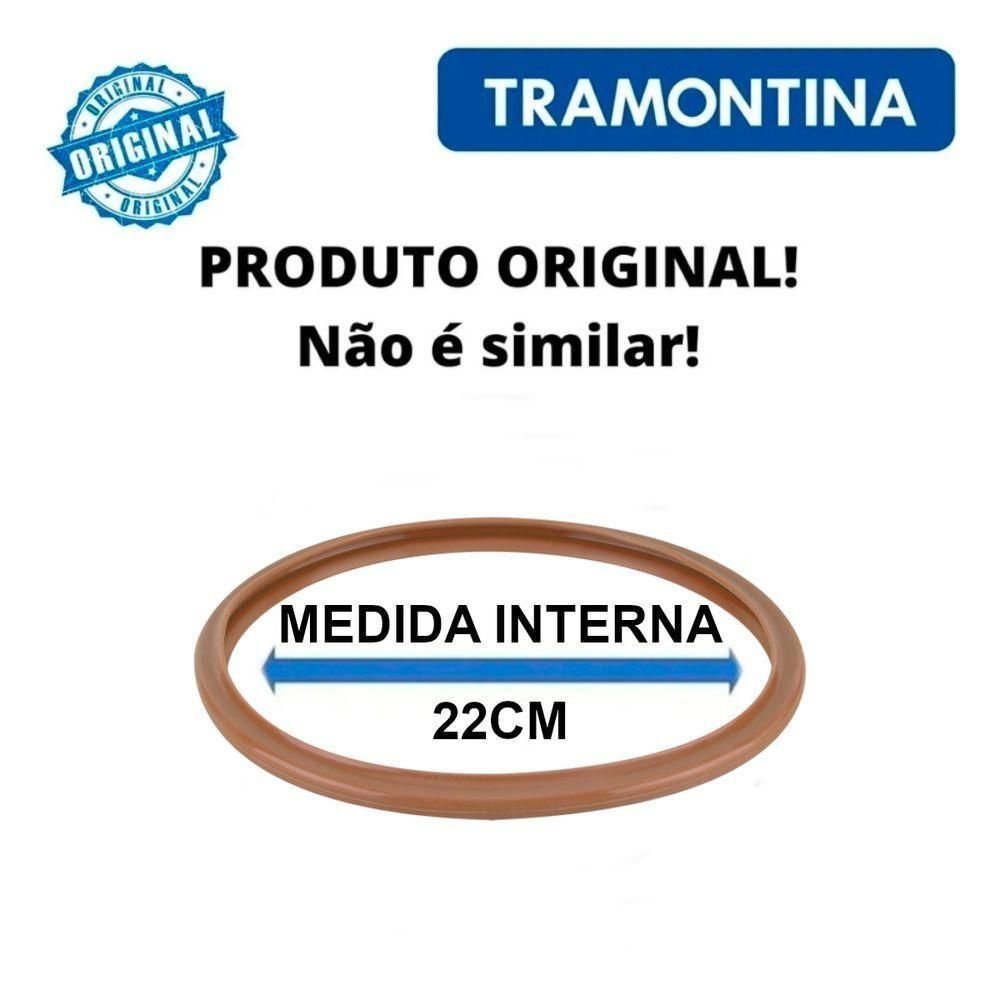 Borracha Anel Silicone 22cm Panela de Pressão de 6l Brava - 2