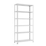 Estante / Armario de Aço 90cm 6 Bandejas Suporta 120kg:cinza - 8