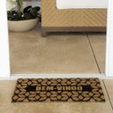 Ver imagem 2 de Capacho Fibra de Coco 33cmx60cm Colorful Bella Casa