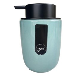 Porta Sabonete Líquido em Cerâmica Osaka Azul 200 ml – YOI - 1