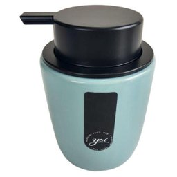 Porta Sabonete Líquido em Cerâmica Osaka Azul 200 ml – YOI - 2