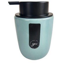 Porta Sabonete Líquido em Cerâmica Osaka Azul 200 ml – YOI - 3