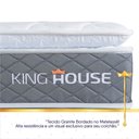 Ver mais imagens de Conjunto Box Cinza Luanda Cinza Espuma D28 Solteiro 96x203x62 - King House