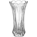 Ver imagem 1 de Vaso Decorativo de Vidro Transparente 24x12x12cm Enfeite Sala Mesa Estante