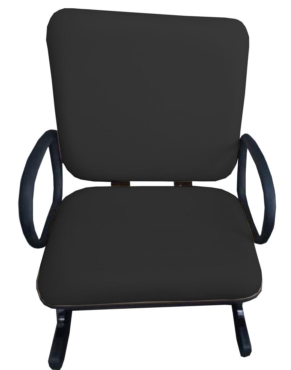 Cadeira para Escritório para Obesos até 250kg Preto - 7
