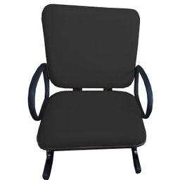 Cadeira para Escritório para Obesos até 250kg Preto - 7