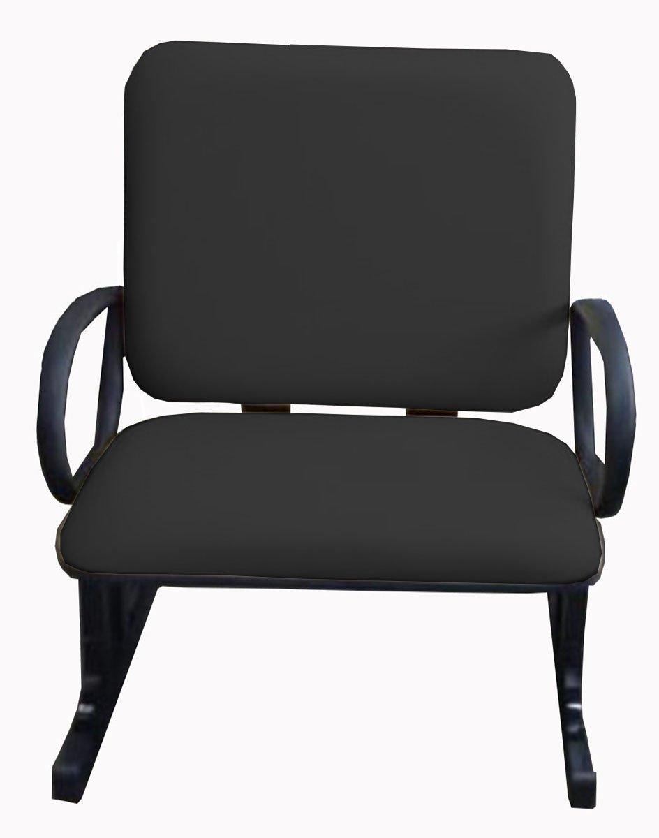 Cadeira para Escritório para Obesos até 250kg Preto - 5