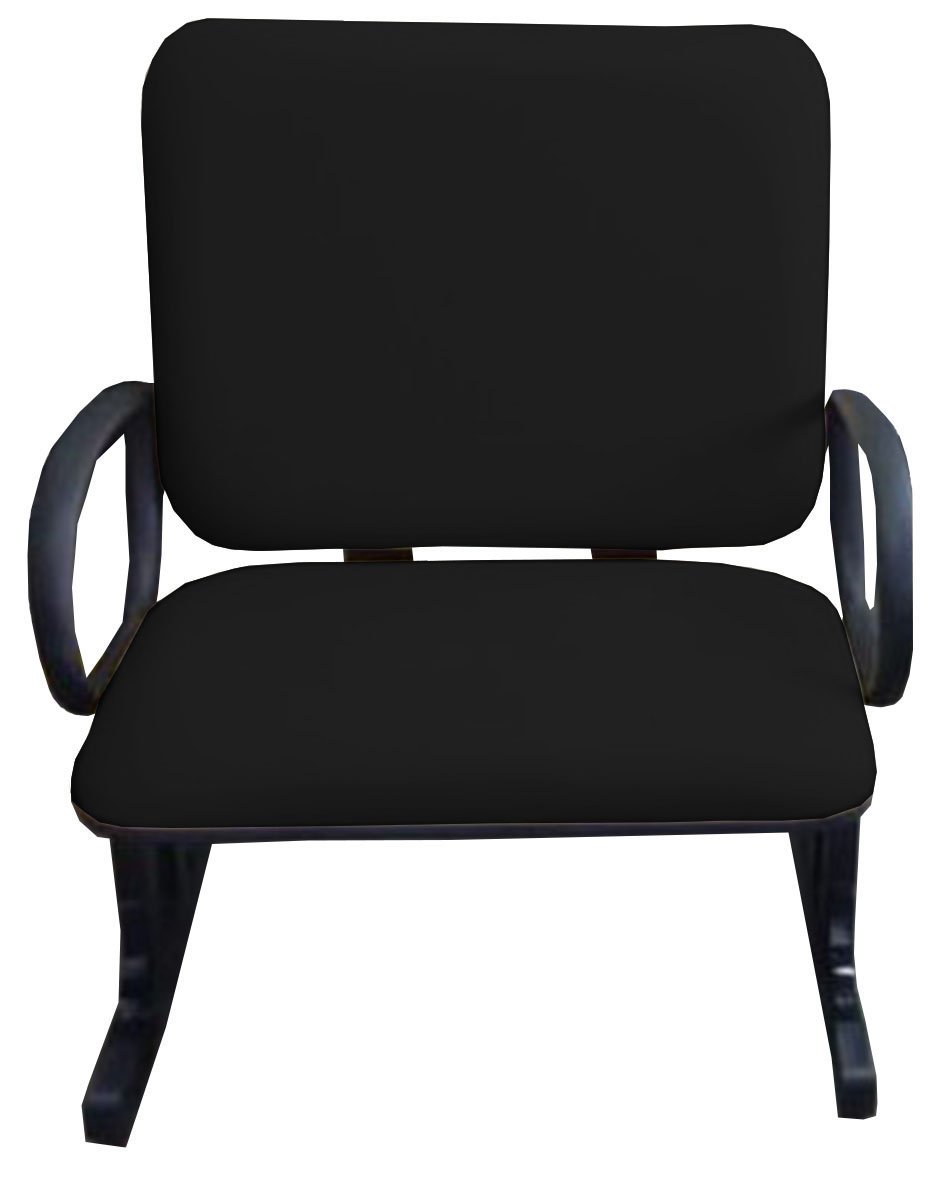 Cadeira para Escritório para Obesos até 250kg Preto - 1
