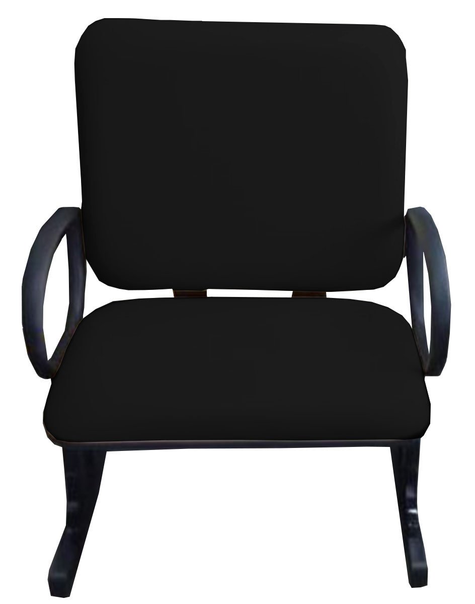 Cadeira para Escritório para Obesos até 250kg Preto - 3