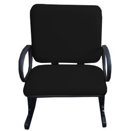 Cadeira para Escritório para Obesos até 250kg Preto - 3