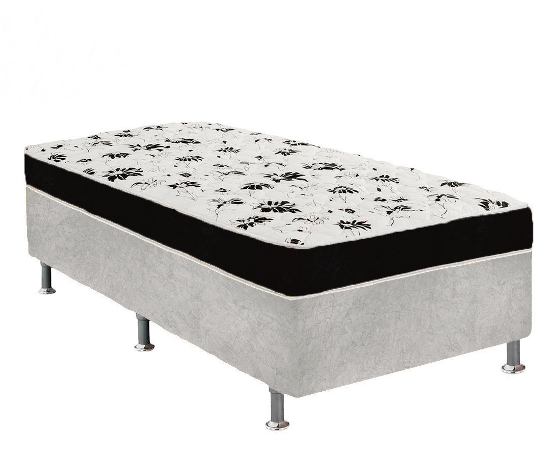 Cama BOX Solteiro Espuma 0,78 x 1,90m