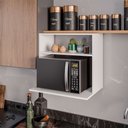 Ver imagem 1 de Suporte Suspenso Ituni Mdp/bp para Micro-ondas Branco G96 - Gran Belo