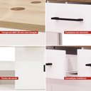 Ver imagem 5 de Gabinete Armário Banheiro Ditália Bn-04 Branco