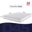 Ver mais imagens de Colchão Casal Ortopédico de Espuma D45 a Vácuo 138x188cm Bf Colchões