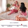 Colchão Casal Ortopédico de Espuma D45 a Vácuo 138x188cm Bf Colchões - 5