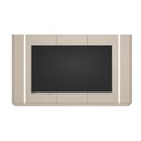 Ver imagem 1 de Painel Decorativo Switch Mdp/mdf Tv até 75 Polegadas com Fita Led Off White G77 - Gran Belo