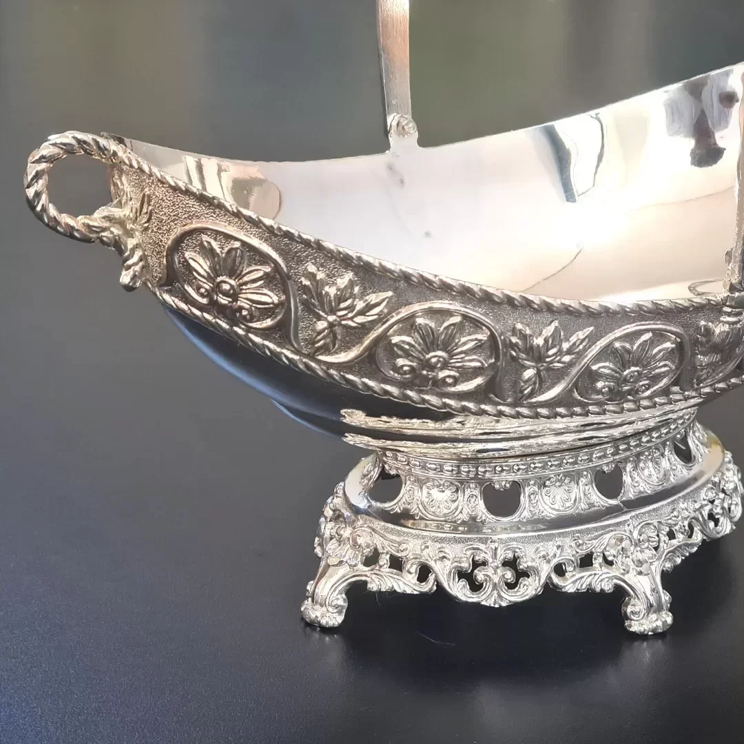 Travessa De Metal Indiana Centro De Mesa Alça 27 X 33 - 6