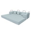 Ver imagem 4 de Sofa Cama 2 Lugares Virginia 185cm Boucle Sofa na Caixa Azul