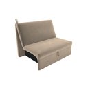 Ver imagem 2 de Sofá Cama Malu Suede Bege B251 – Matrix