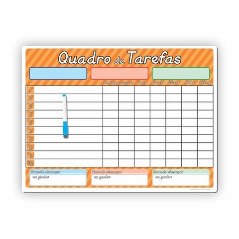 Ímã De Geladeira Quadro De Tarefas Três Irmãos