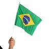 Bandeira do Brasil de Mão Tecido Kit com 220 Unidades - 2