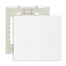 Conjunto 4x4" linha Clean Branco MarGirius 4 Interruptores Simples +2 tomadas 10 A - 1