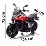 Mini Moto Eletrica Honda Nc 750x 12v Vermelho - Importway - 5