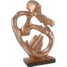 Estatueta Face - Estilizada Rose Gold - 1