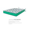 Ver imagem 3 de Cama Box Baú Solteiro + Colchão Portobel Veneza D33 54x88x188