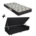Ver imagem 4 de Cama Box Baú Solteiro + Colchão Portobel Veneza D33 54x88x188