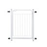Portão Grade de Proteção para Pet e Bebê Com Trava Segurança Portas de 70 cm á 80 cm - Branco - 2