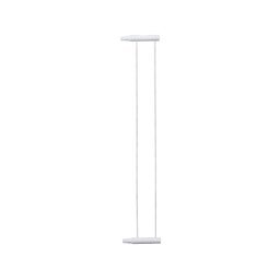 Portão Grade de Proteção para Pet e Bebê Com Trava Segurança Portas de 70 cm á 80 cm - Branco - 5