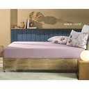 Ver imagem 1 de Jogo de Cama Simples Solteiro King 2pc Malha 100% Algodao - Chloe