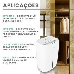 Desumidificador de Ar Antimofo | Desidrat Plus 300 - 220v - 6