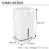 Desumidificador de Ar Antimofo | Desidrat Plus 300 - 220v - 8
