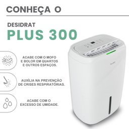 Desumidificador de Ar Antimofo | Desidrat Plus 300 - 220v - 2