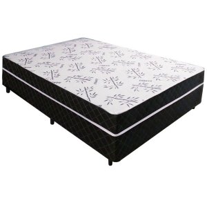 Cama Box Conjugado Viúva Ortopédico Branco Bamboo 45x128x188 Ducci