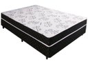 Ver imagem 1 de Cama Box Conjugado Viúva Ortopédico Branco Bamboo 45x128x188 Ducci