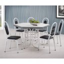 Ver imagem 1 de Conjunto de Mesa Sextavada com 6 Cadeiras Cobalt Novabras