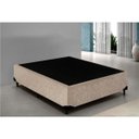 Ver imagem 6 de Cama Box Casal Colchão Espuma D28 Oriental Preto Ducci + Box Suede Bege (54x138x188)