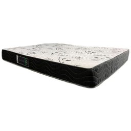 Cama Box Viúva Colchão Espuma D33 Bambo Branco Ducci + Box Suede Bege (54x128x188) - 2