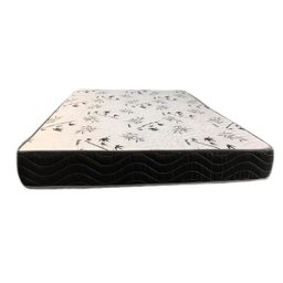 Cama Box Viúva Colchão Espuma D33 Bambo Branco Ducci + Box Suede Bege (54x128x188) - 3