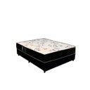 Ver imagem 1 de Cama Box Viúva Colchão Espuma D28 Bambo Branco Ducci + Box Suede Preto (54x128x188)