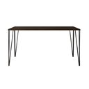 Ver imagem 3 de Mesa de Jantar Elen Retangular Tampo de Madeira 140x80cm Amêndoa