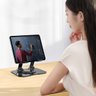Suporte Mesa Tablet Notebook Celular Dobravel Giratorio 360 Graus Aço Carbono Laptop Netbook Resiste - 4