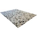 Ver imagem 2 de Tapete De Couro Cinza natural malhado 3,00x4,00 C/b pç 10x10